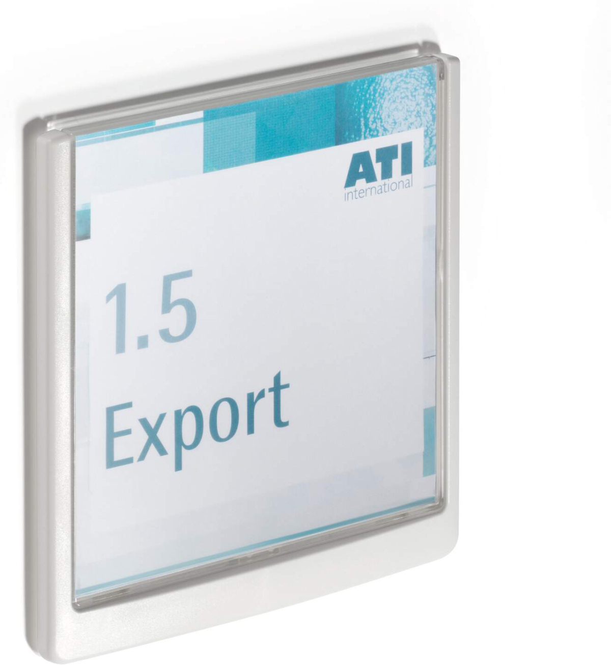 Продукт Durable Табела за врата Click Sign, 149 x 148.5 mm, графитна ниска цена с бърза доставка - BestPC.BG