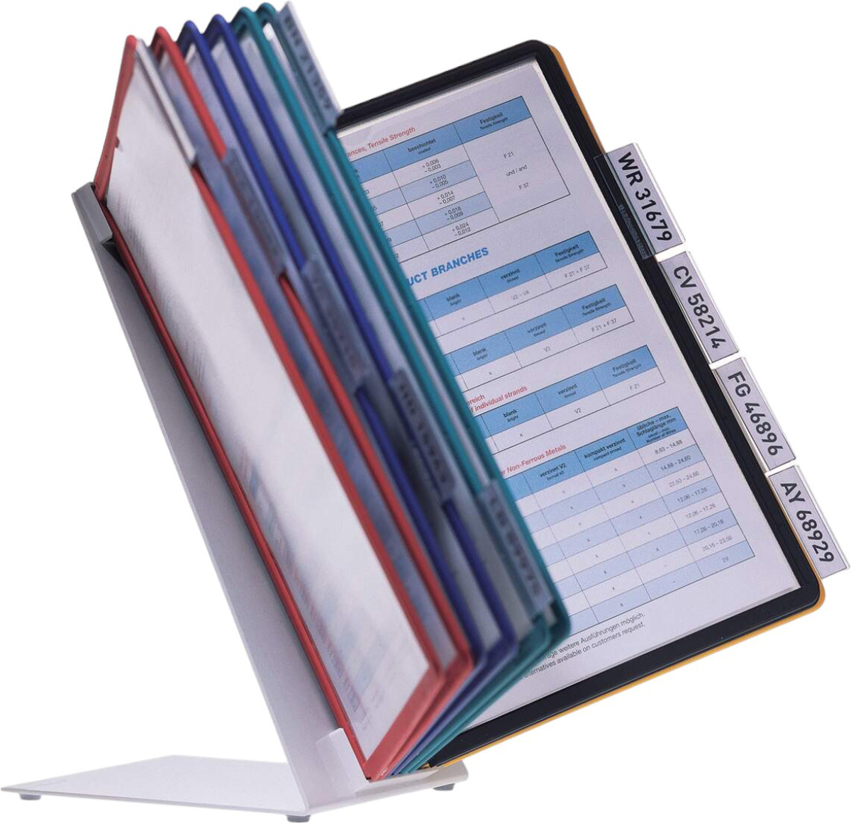 Продукт Durable Информационна система Vario Table, A4, с 10 джоба, асортина ниска цена с бърза доставка - BestPC.BG