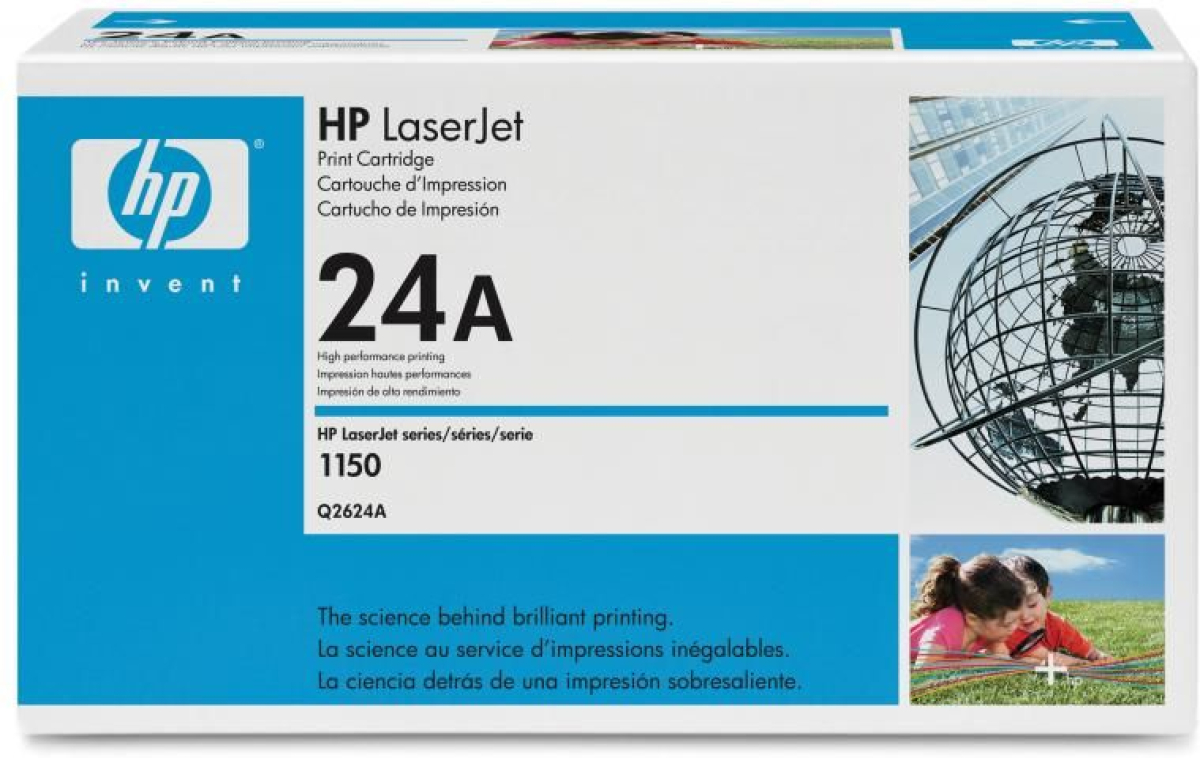 Тонер за лазерен принтер КАСЕТА ЗА HP Laserjet SMART PRINT 1150 - /24A/ - Black - PN Q2624Aна ниска цена с бърза доставка - BestPC.BG