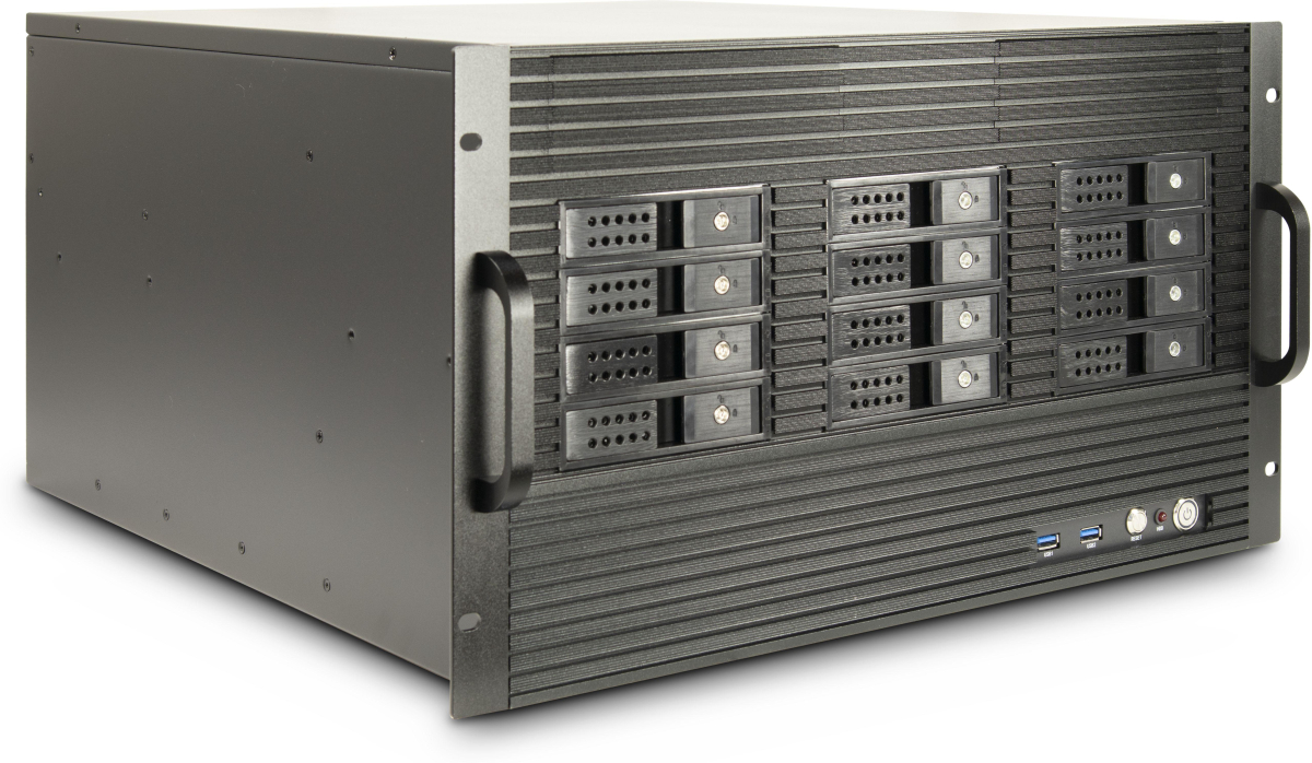 Кутия Inter-Tech Server 6U-6520, За сървър, ATX, SSI EEB, 2x 2.5\'\'на ниска цена с бърза доставка - BestPC.BG