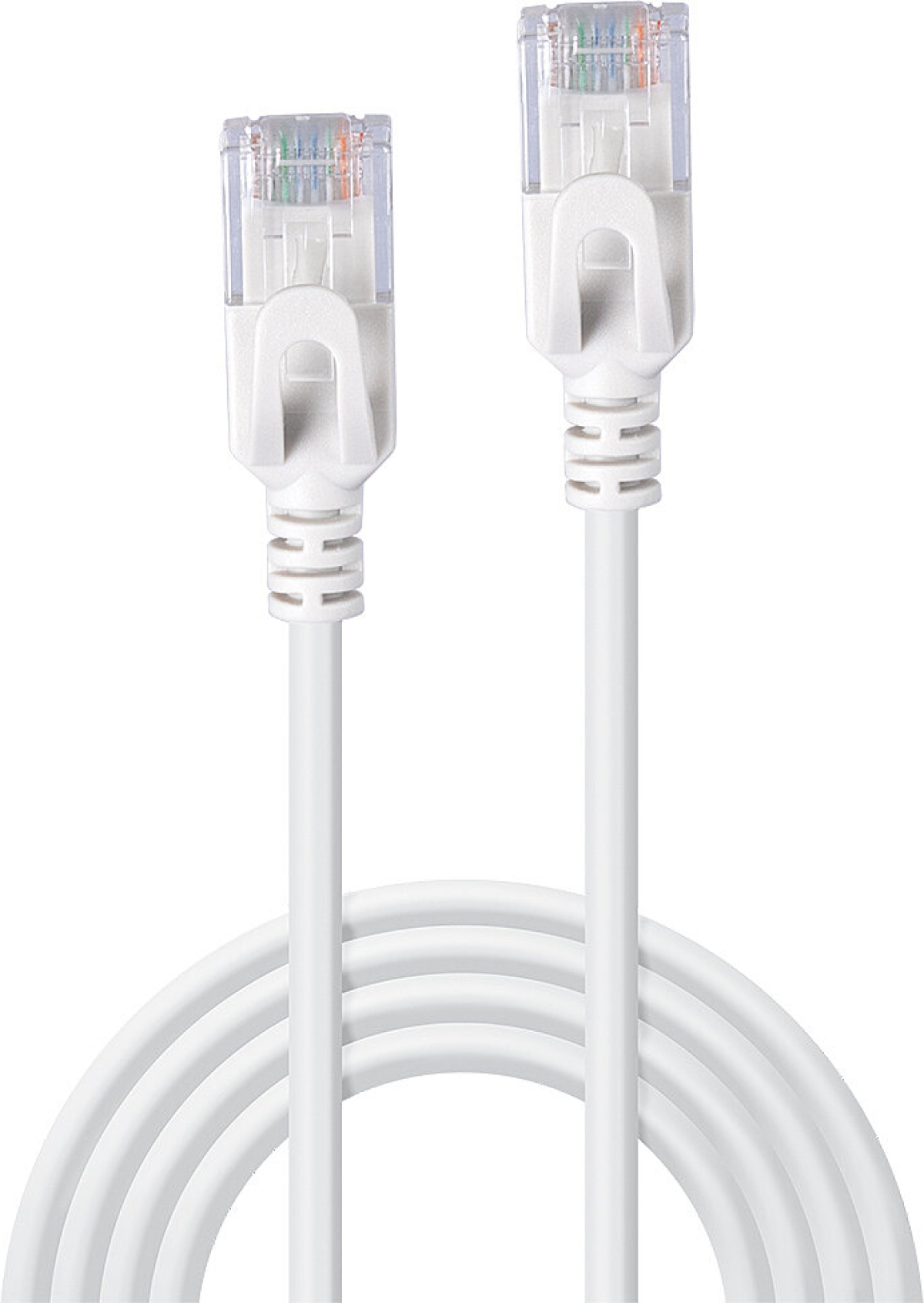 LINDY LNY-47581 :: Patch кабел Cat. 6a U-UTP, Ultra Slim, 0.5 м, сивна ниска цена с бърза доставка - BestPC.BG