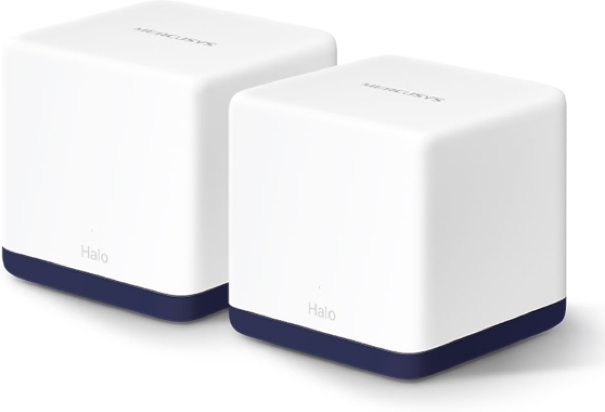 Безжична Wi-Fi Mesh система Mercusys Halo H50G(2-pack) AC1900на ниска цена с бърза доставка - BestPC.BG
