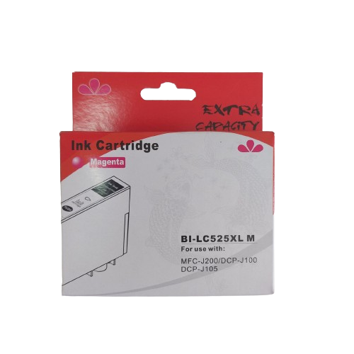 Касета с мастило ГЛАВА ЗА BROTHER DCP-J100/J105/MFC-J200 - Magenta - LC525XLMна ниска цена с бърза доставка - BestPC.BG