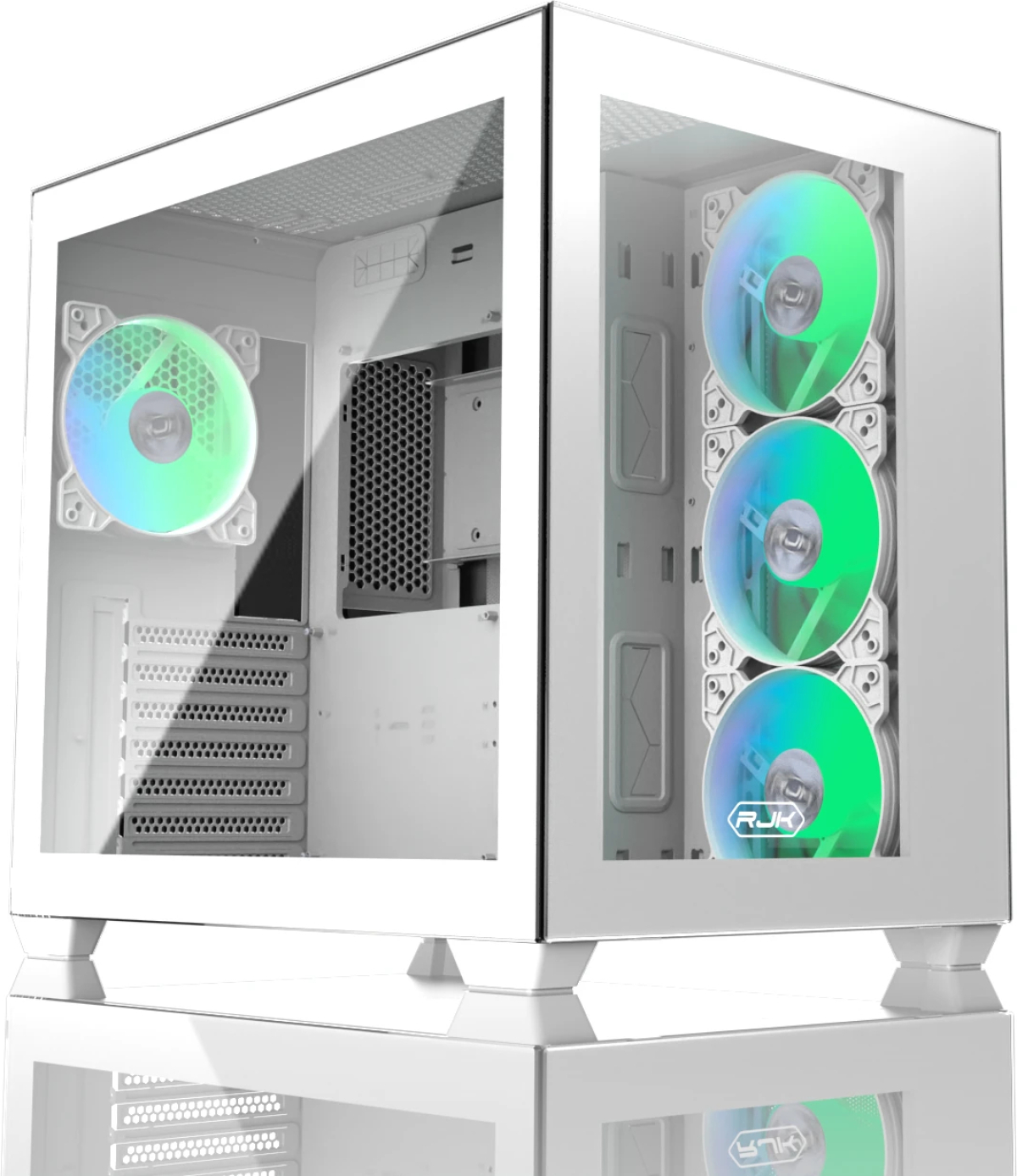 Raijintek кутия Case ATX - PAEAN C7 WHITE TG4на ниска цена с бърза доставка - BestPC.BG