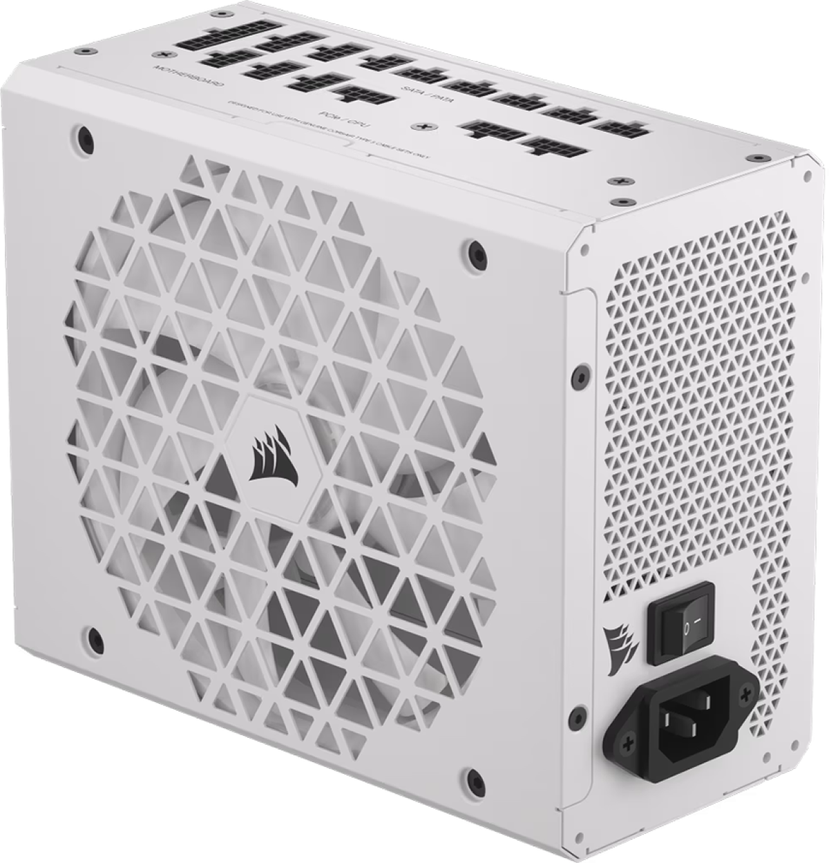 Захранване Серия CORSAIR RMx Shift White, RM1000x Shift White, 1000 вата, 80 PLUS GOLDна ниска цена с бърза доставка - BestPC.BG