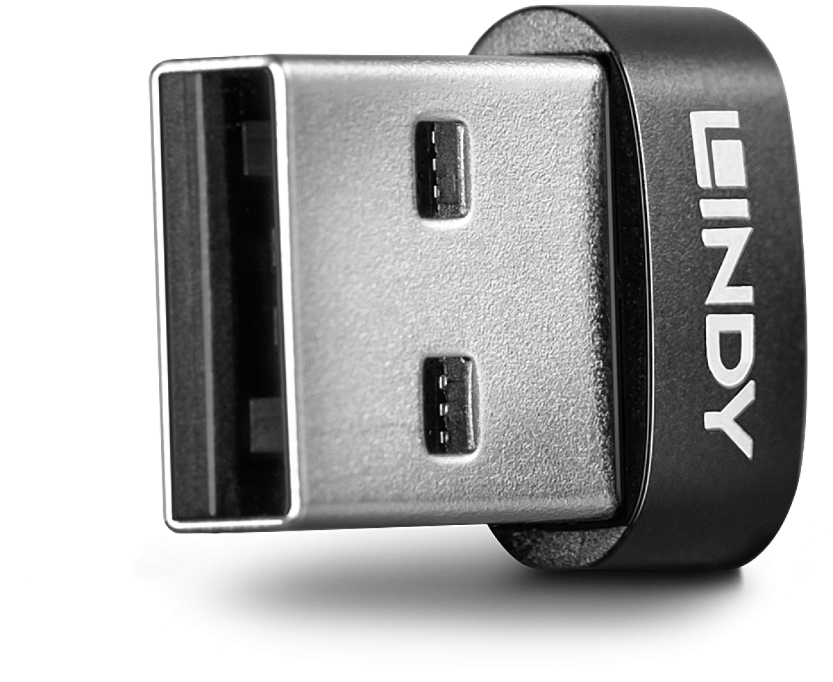 LINDY LNY-41884 :: Адаптер USB 2.0 Type A-М- към Type C-F-, Low Profileна ниска цена с бърза доставка - BestPC.BG