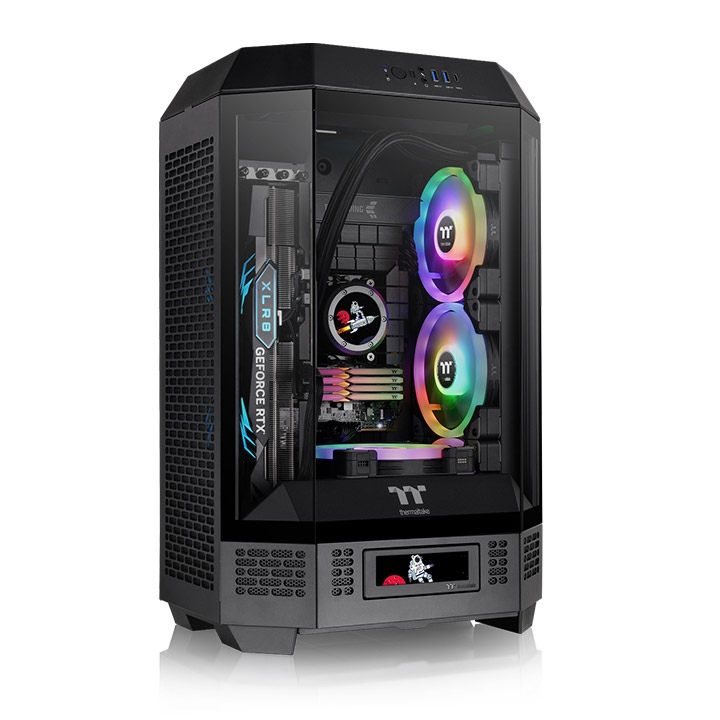 Кутия Thermaltake Tower 300 Blackна ниска цена с бърза доставка - BestPC.BG