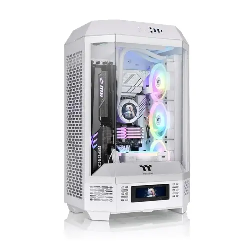 Кутия Thermaltake Tower 300 Whiteна ниска цена с бърза доставка - BestPC.BG