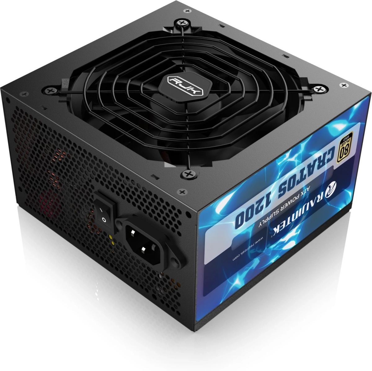 Захранване Raijintek захранване PSU ATX 3.0 1200W Gold - CRATOS 1200 BLACKна ниска цена с бърза доставка - BestPC.BG