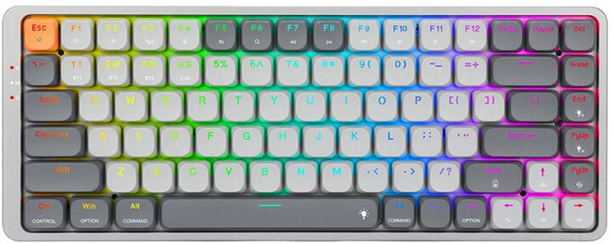 Кабелна-Bluetooth 5-2.4GHz RGB механична гейминг клавиатура Redragon Azureна ниска цена с бърза доставка - BestPC.BG