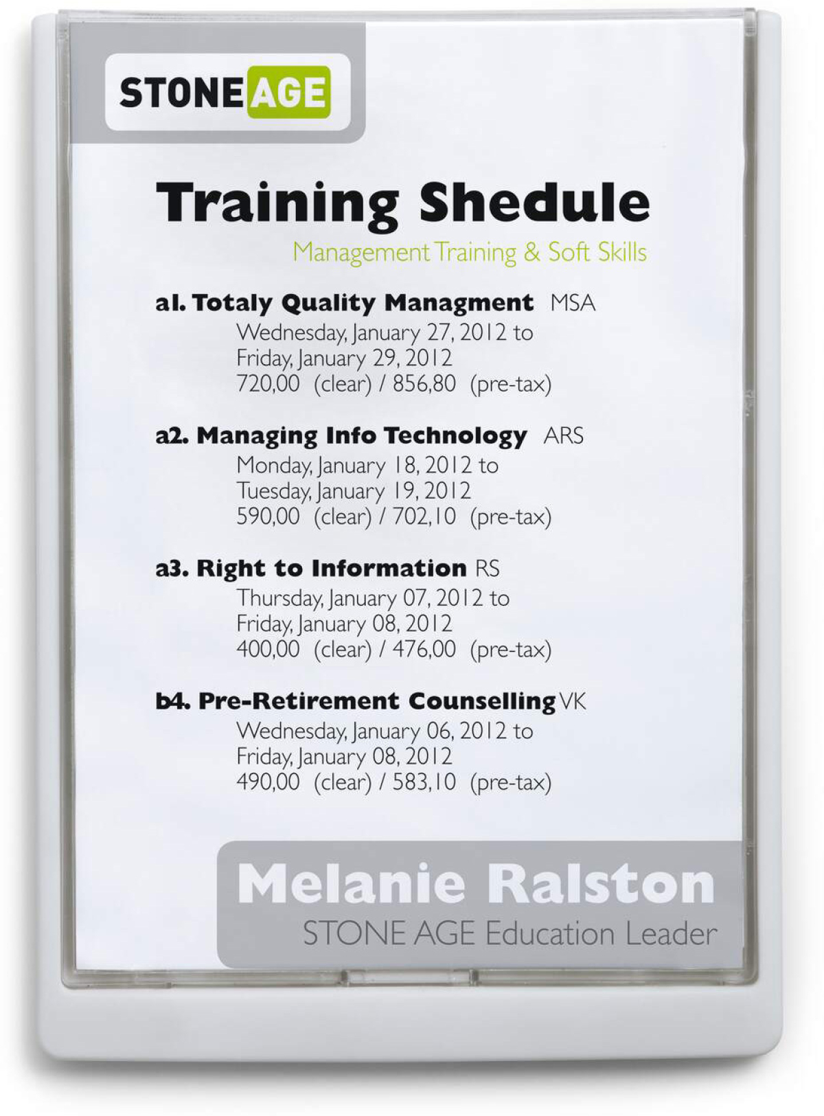 Продукт Durable Табела за врата Click Sign, A4, вертикална, графитна ниска цена с бърза доставка - BestPC.BG