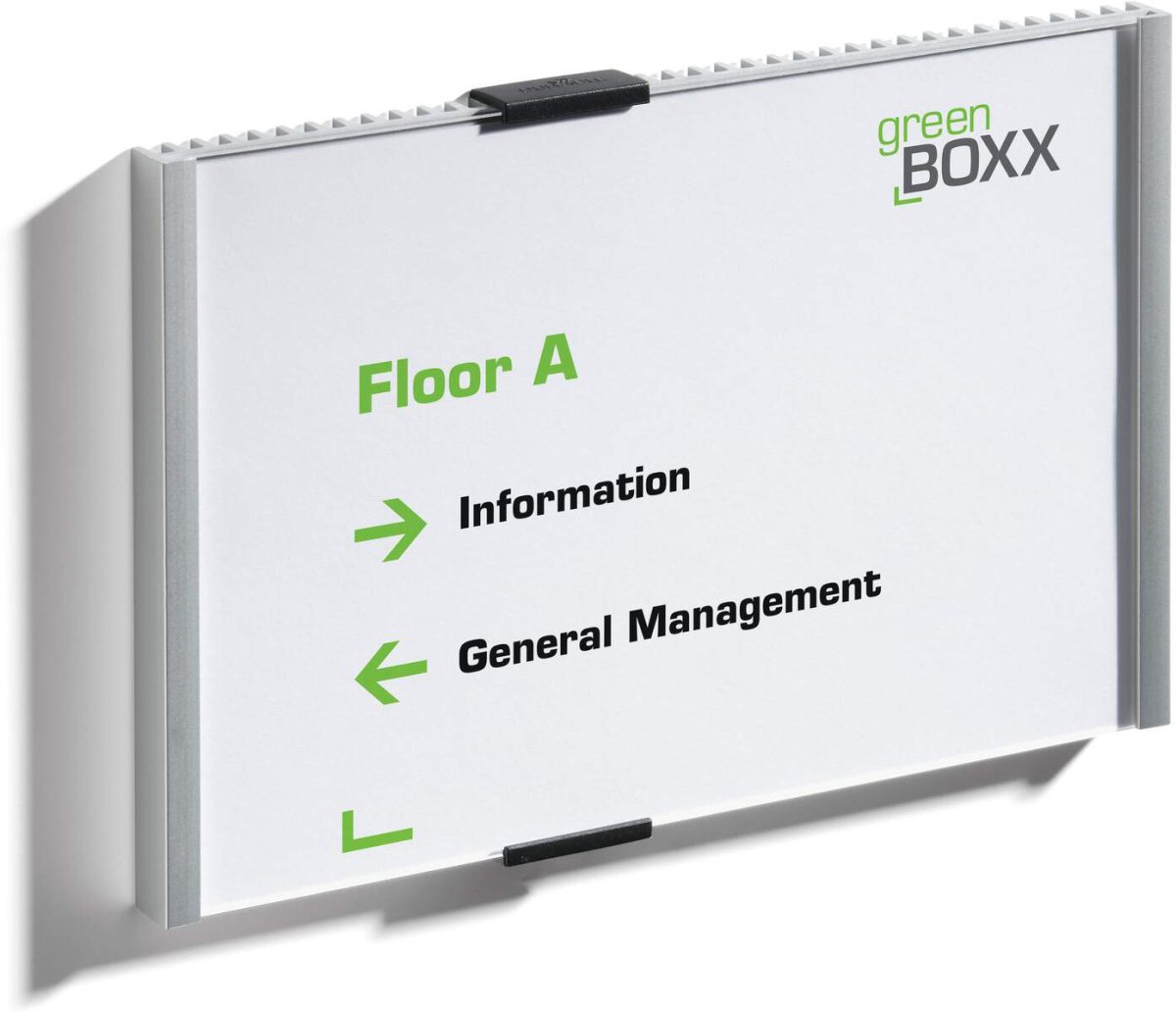 Продукт Durable Табела за врата Info Sign, хоризонтална, 210 x 148.5 mm, сребристана ниска цена с бърза доставка - BestPC.BG