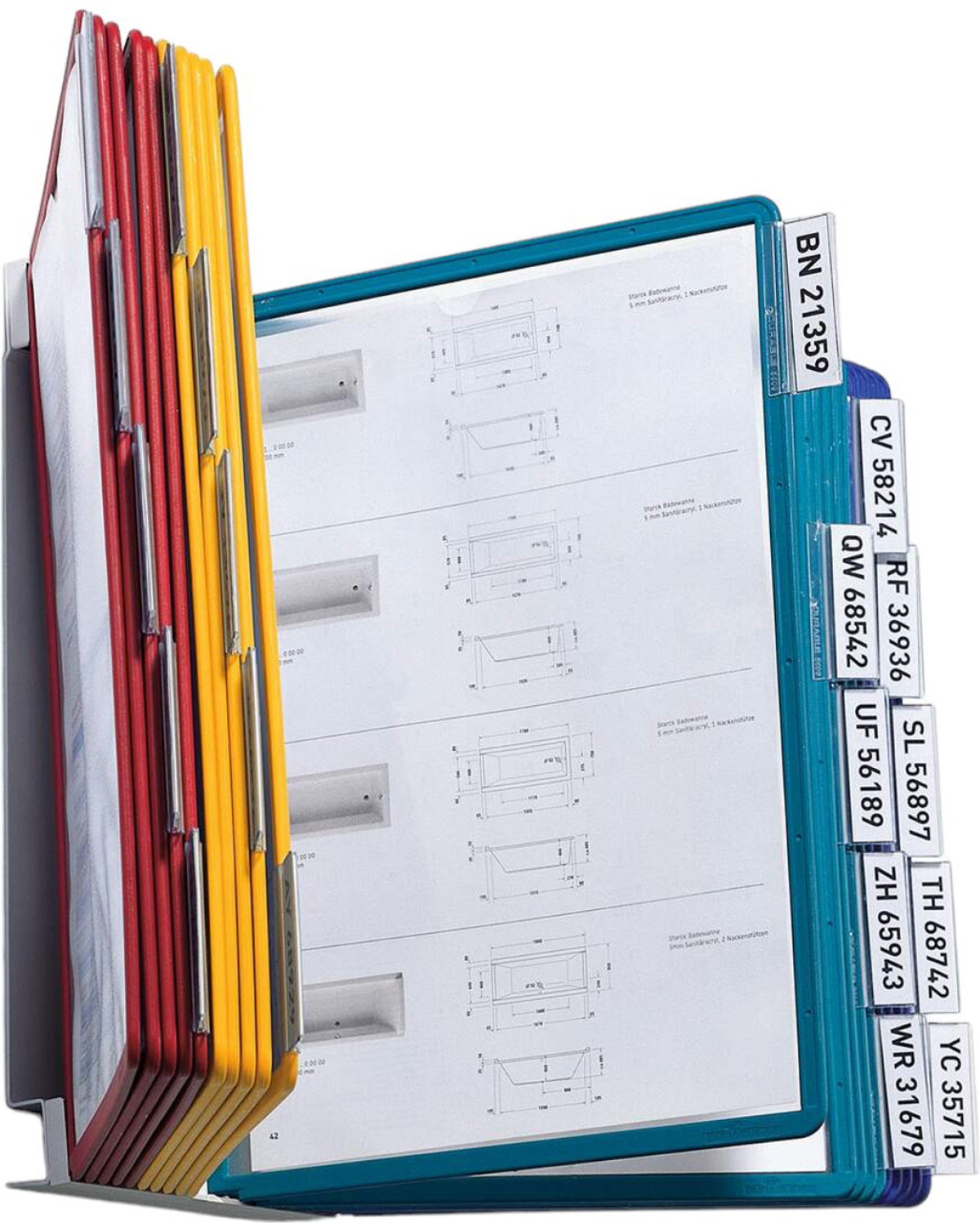 Продукт Durable Информационна система Vario Wall, A4, с 20 джоба, асортина ниска цена с бърза доставка - BestPC.BG