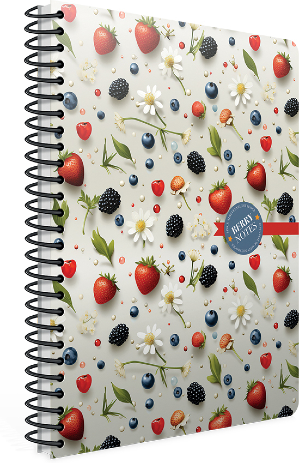 Gipta Тетрадка Berry, 17 х 24 cm, кремава хартия, широки редове, твърда корица, 120 брна ниска цена с бърза доставка - BestPC.BG