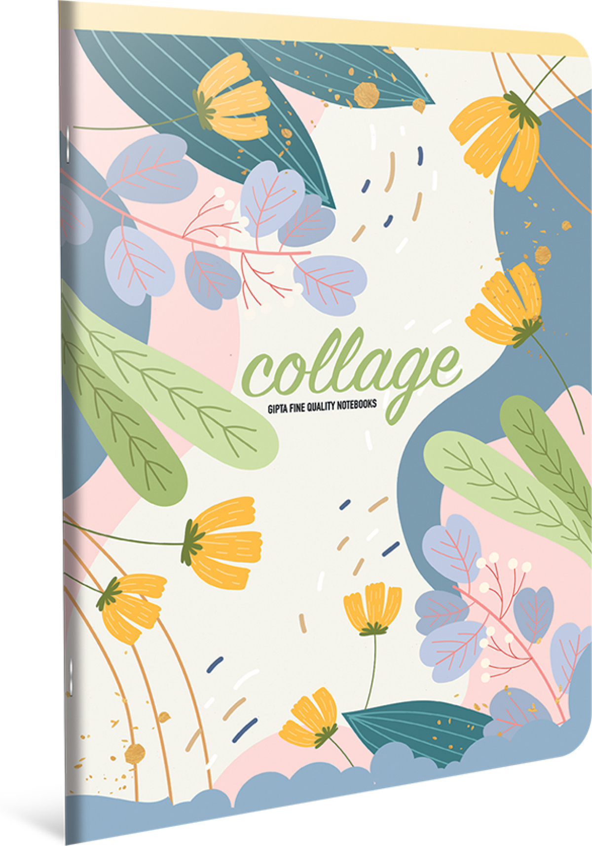 Gipta Тетрадка Collage, А4, бяла хартия, малки квадратчета, 60 листана ниска цена с бърза доставка - BestPC.BG