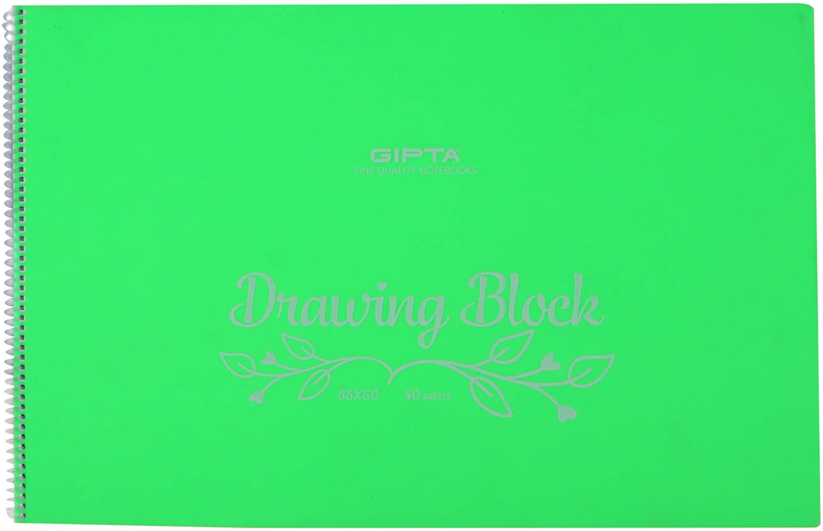 Gipta Скицник, 35 х 50 cm, 110 g-m2, PP корица, 40 листана ниска цена с бърза доставка - BestPC.BG