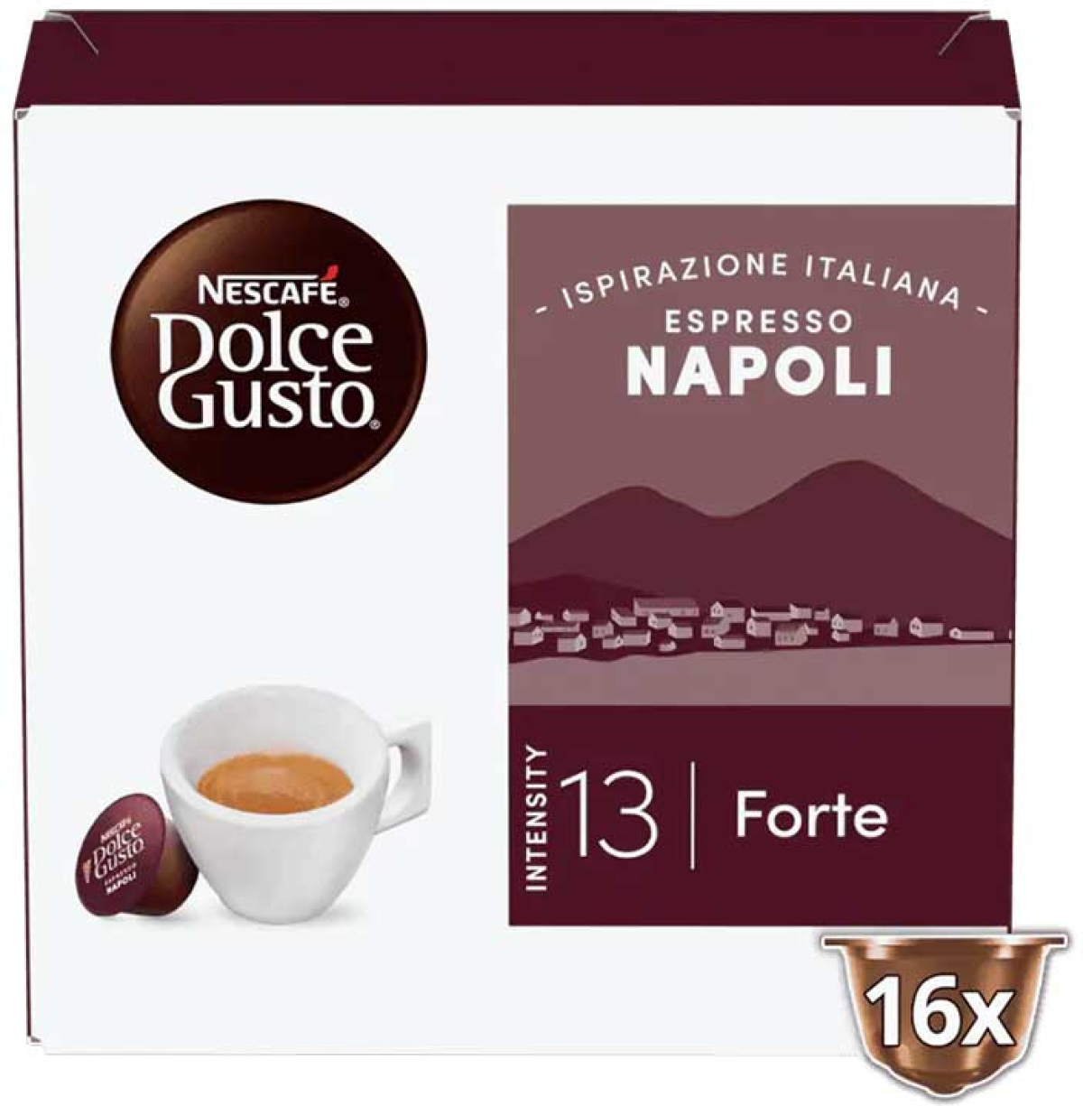 Nescafé Dolce Gusto Кафе капсула Napoli, 16 брояна ниска цена с бърза доставка - BestPC.BG