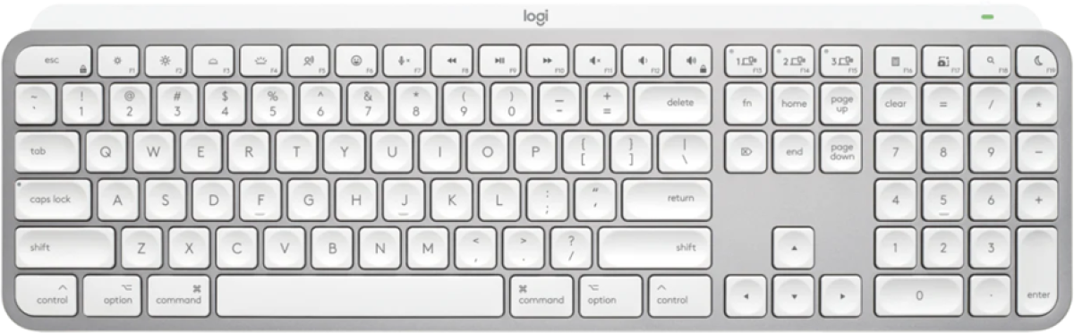 Клавиатура LOGITECH MX Keys S for Mac - PALE GREY - US INT'L - BT - EMEA28-935на ниска цена с бърза доставка - BestPC.BG