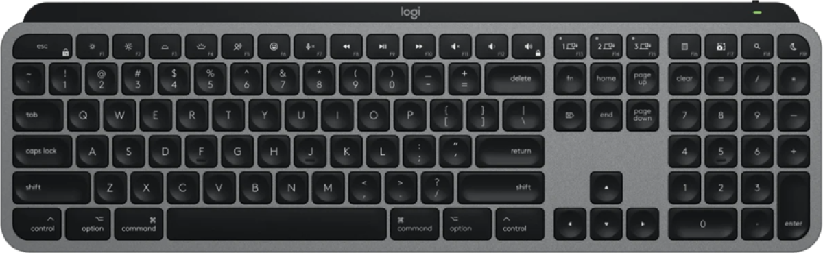 Клавиатура LOGITECH MX Keys S for Mac - SPACE GREY - US INT'L - BT - EMEA28-935на ниска цена с бърза доставка - BestPC.BG