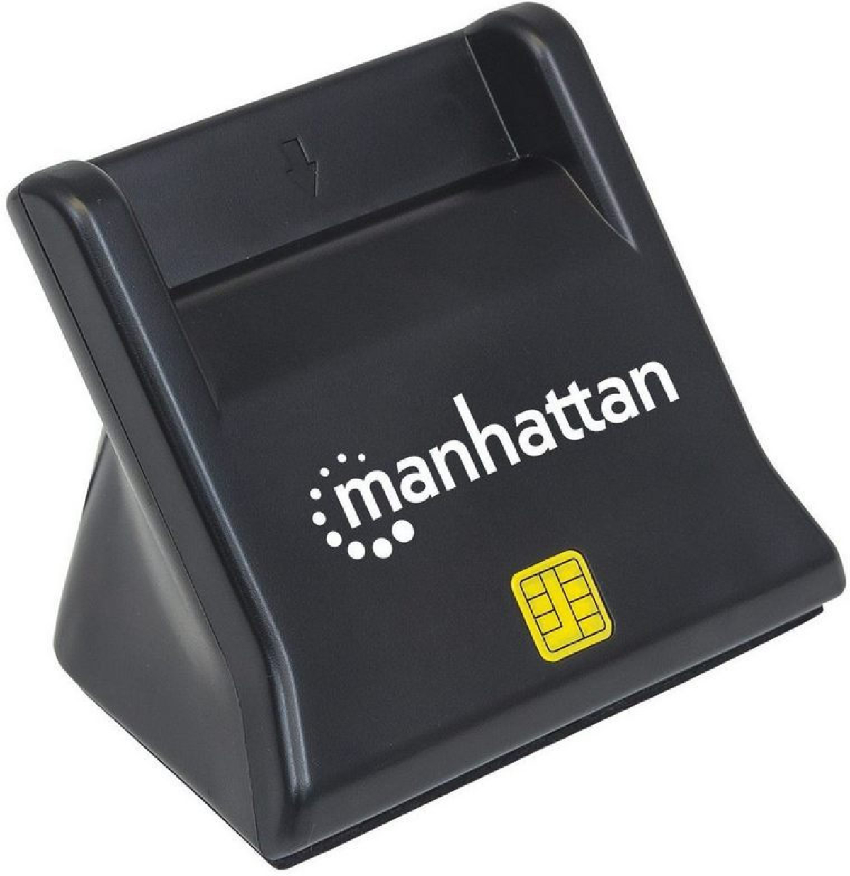 MANHATTAN 102025 : Smart-SIM Card четец, контактен, Desktop тип, USB 2.0на ниска цена с бърза доставка - BestPC.BG