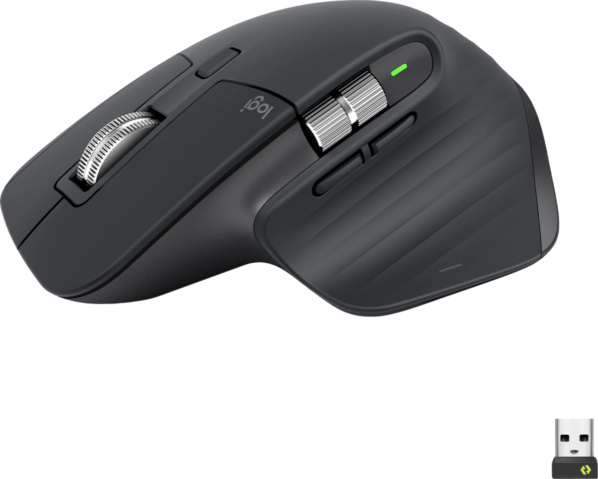 Геймърска МИШКА LOGITECH MX MASTER 3S - Wireless - Graphite - PN 910-006559на ниска цена с бърза доставка - BestPC.BG