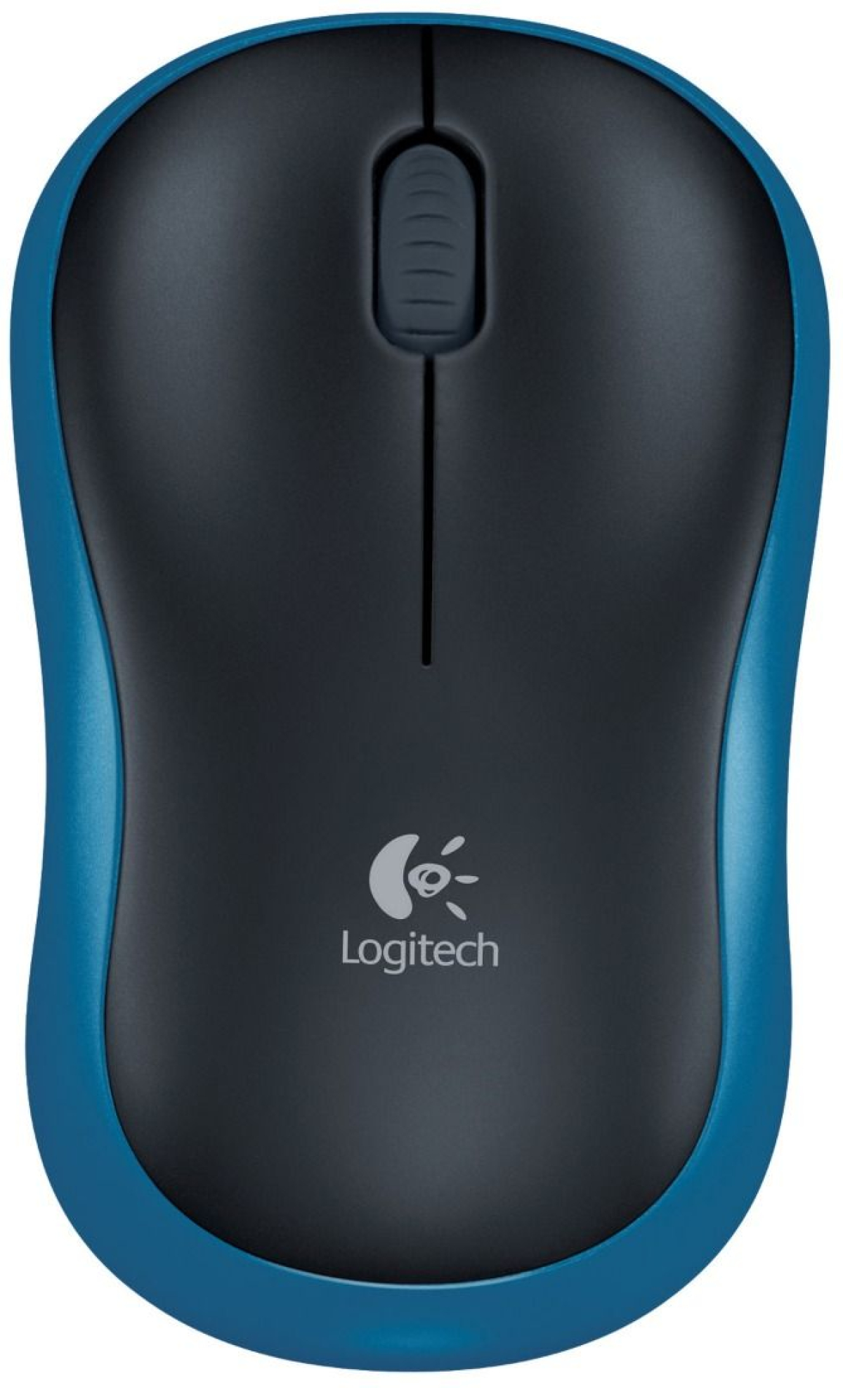 МИШКА LOGITECH M185 - Wireless - Черна/Синя - PN 910-002236на ниска цена с бърза доставка - BestPC.BG