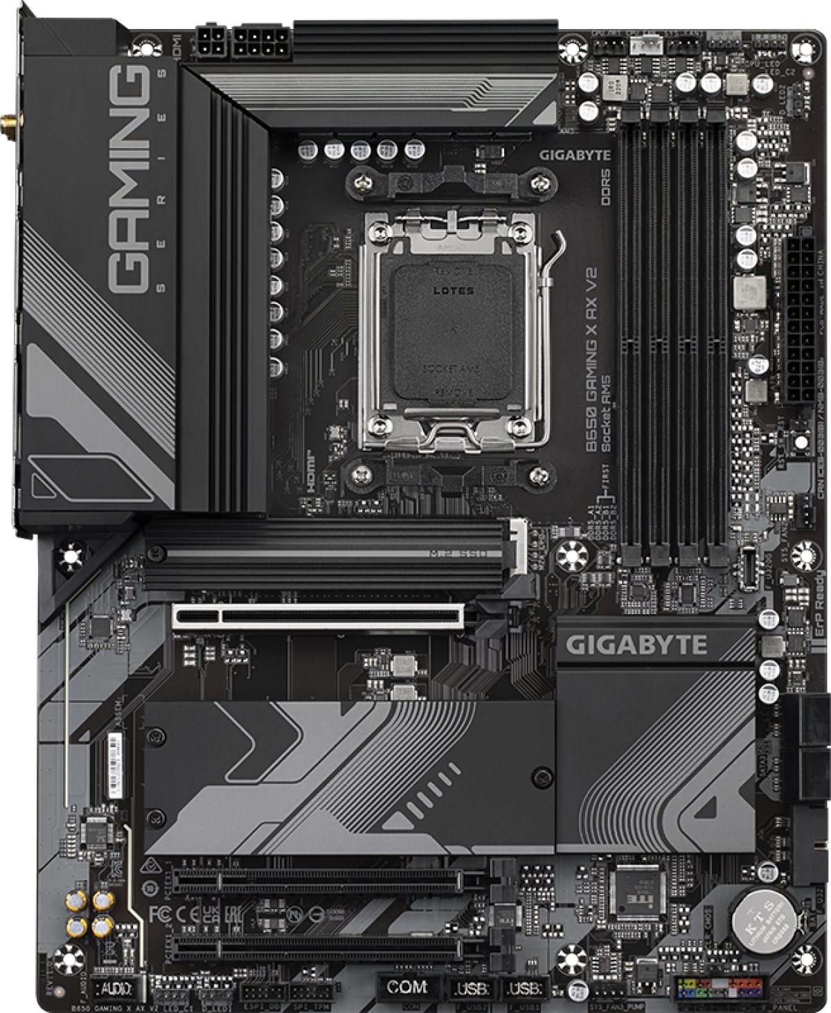 Дънна платка GIGABYTE B650 GAMING X AX V2, Socket AM5на ниска цена с бърза доставка - BestPC.BG