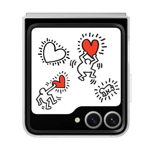 Калъф за смартфон Samsung Z Flip 6 Case Flipsuit, Whiteна ниска цена с бърза доставка - BestPC.BG