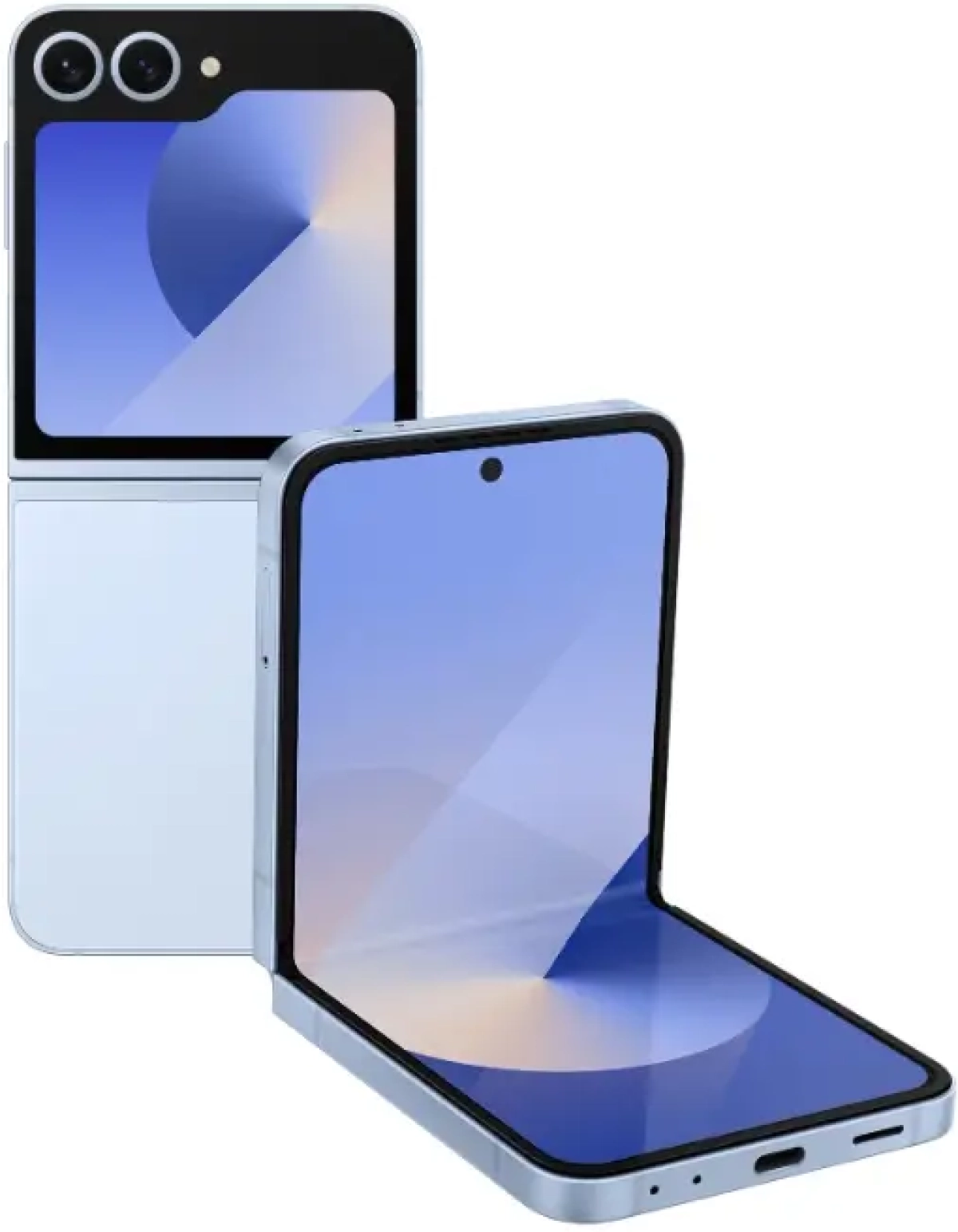 Смартфон Samsung SM-F741 GALAXY Flip 6 5G 256GB 12GB RAM Dual SIM Blueна ниска цена с бърза доставка - BestPC.BG