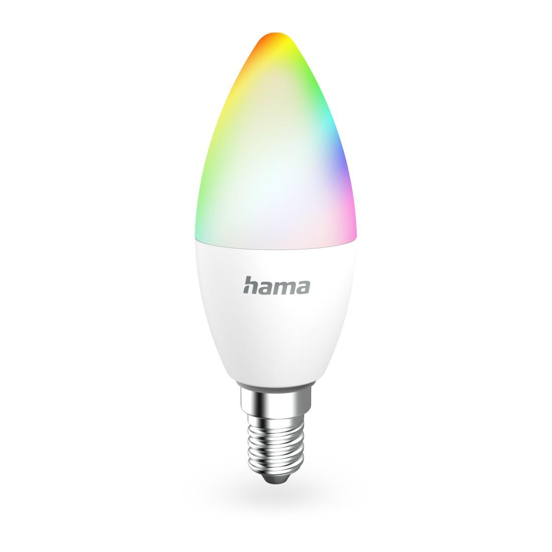 HAMA Смарт LED крушка WLAN, E14, Matter, 4,9 W, RGBW, 176641на ниска цена с бърза доставка - BestPC.BG