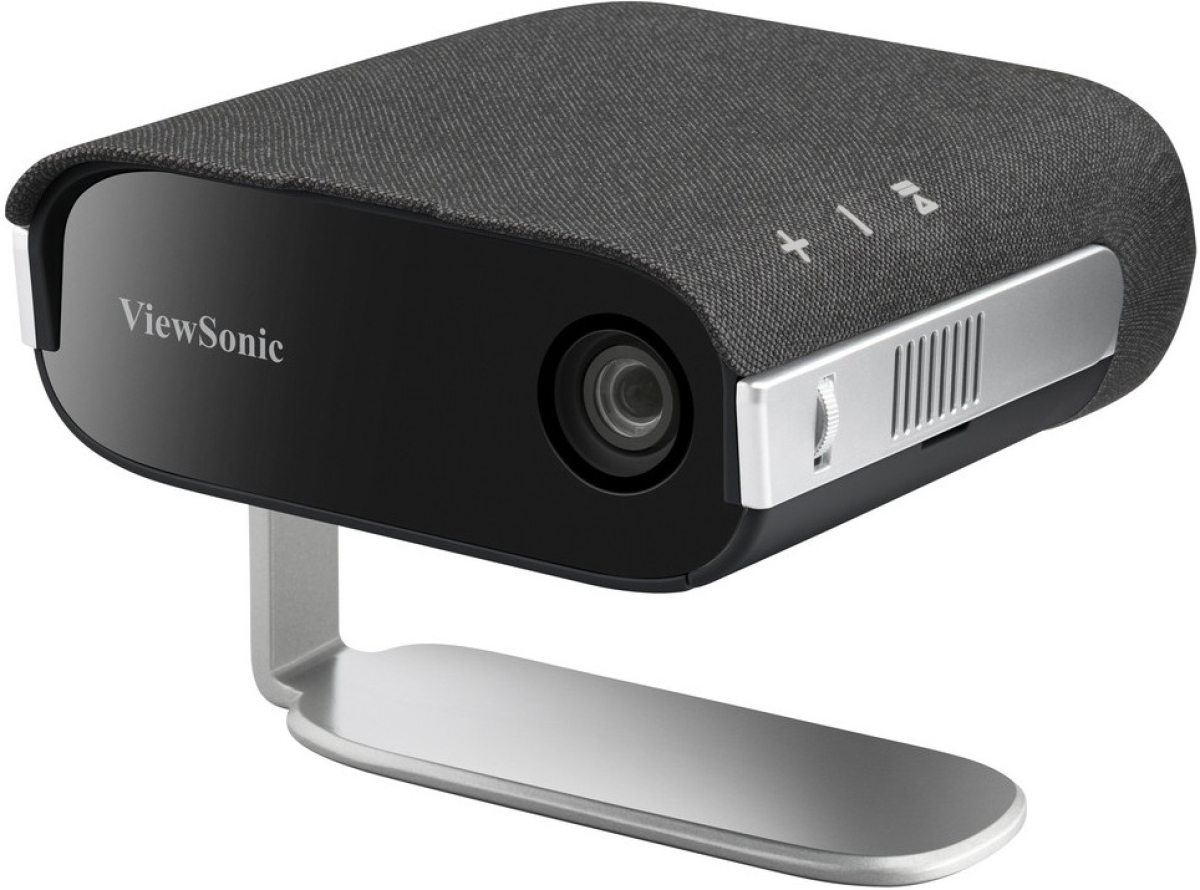 Проектор ViewSonic M1S, Portable LED projector, WVGA 854x480, 360 Lumens, HDMI, USB-C, USB-Aна ниска цена с бърза доставка - BestPC.BG