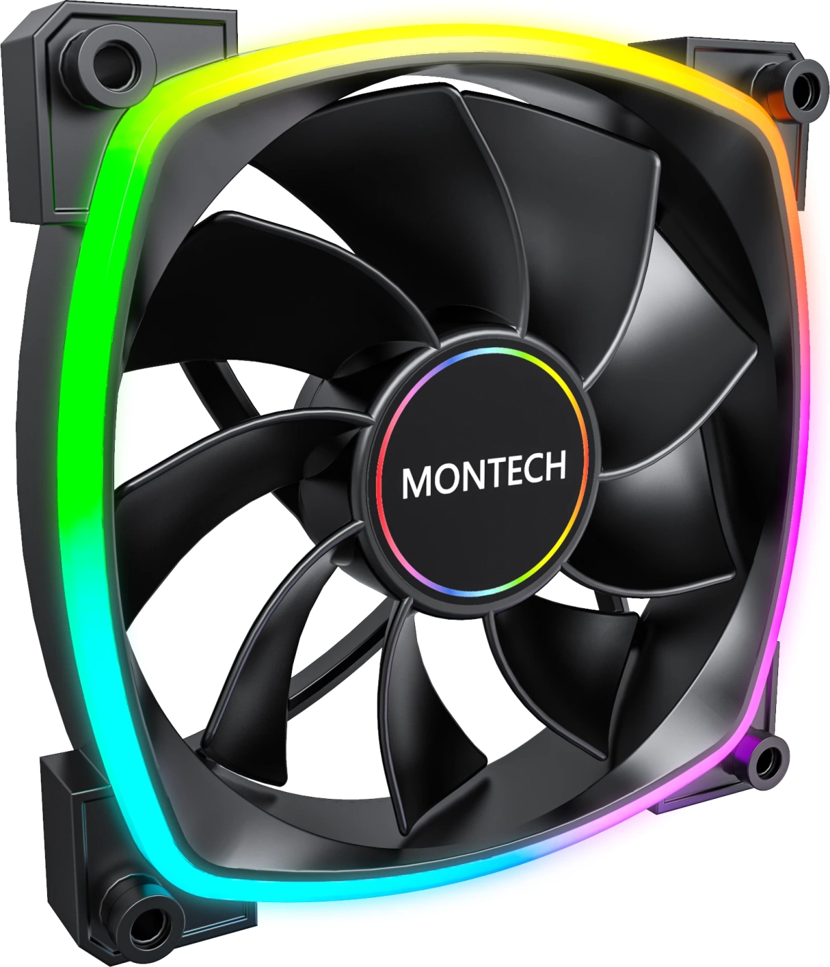 Вентилатор Montech RX140 PWM, REVERSE Fan, 140мм, ARGB, Черенна ниска цена с бърза доставка - BestPC.BG