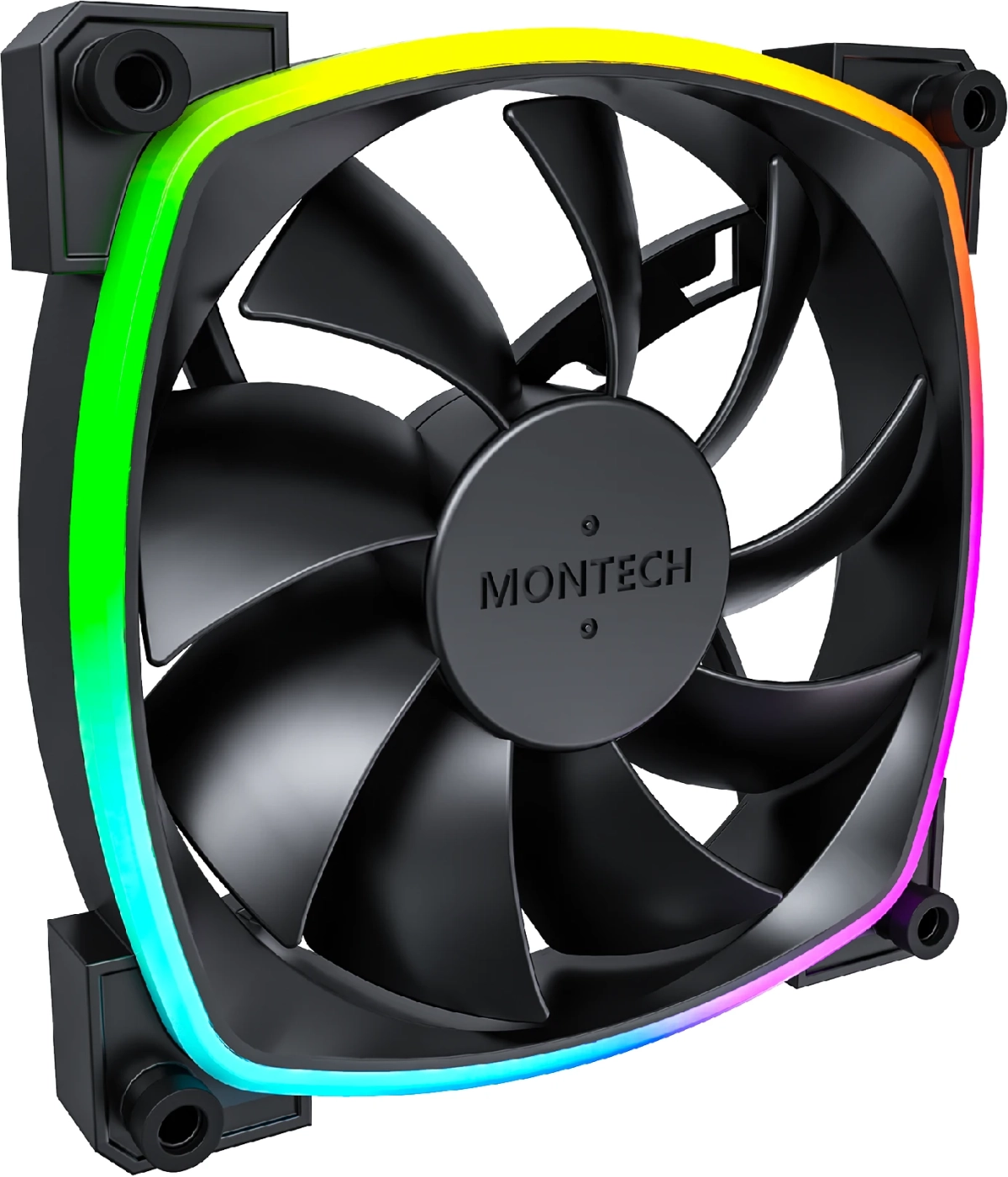 Вентилатор Montech AX120 PWM, Fan 120мм, ARGB, Черенна ниска цена с бърза доставка - BestPC.BG
