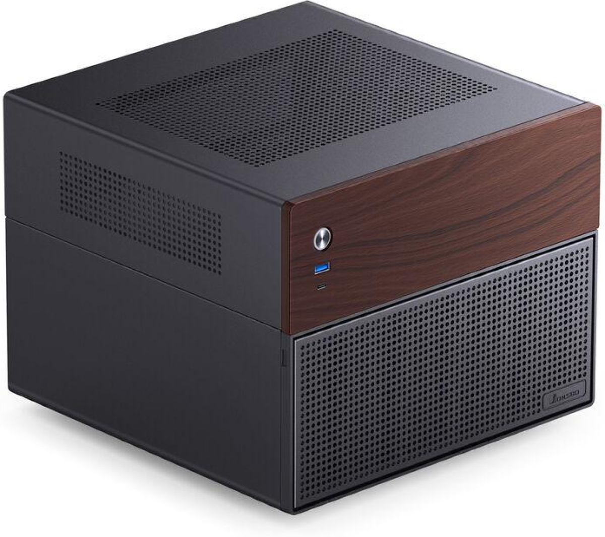 Кутия Jonsbo N4 NAS, m-ATX, Blackна ниска цена с бърза доставка - BestPC.BG