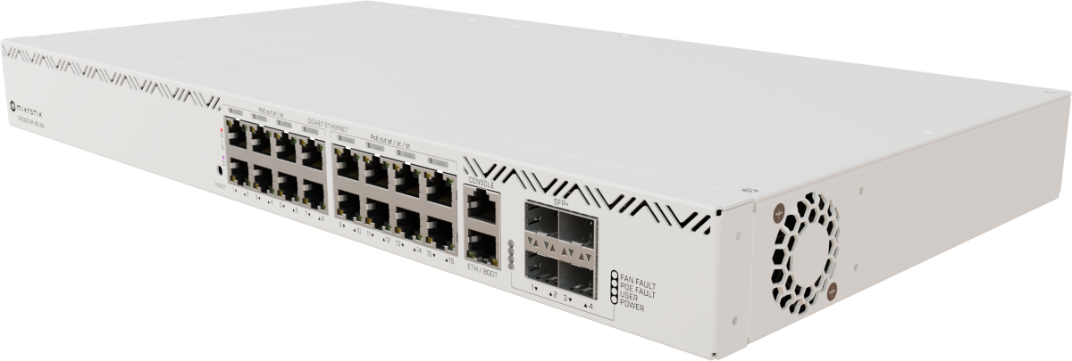 Комутатор/Суич Mikrotik CRS320-8P-8B-4S+RMна ниска цена с бърза доставка - BestPC.BG