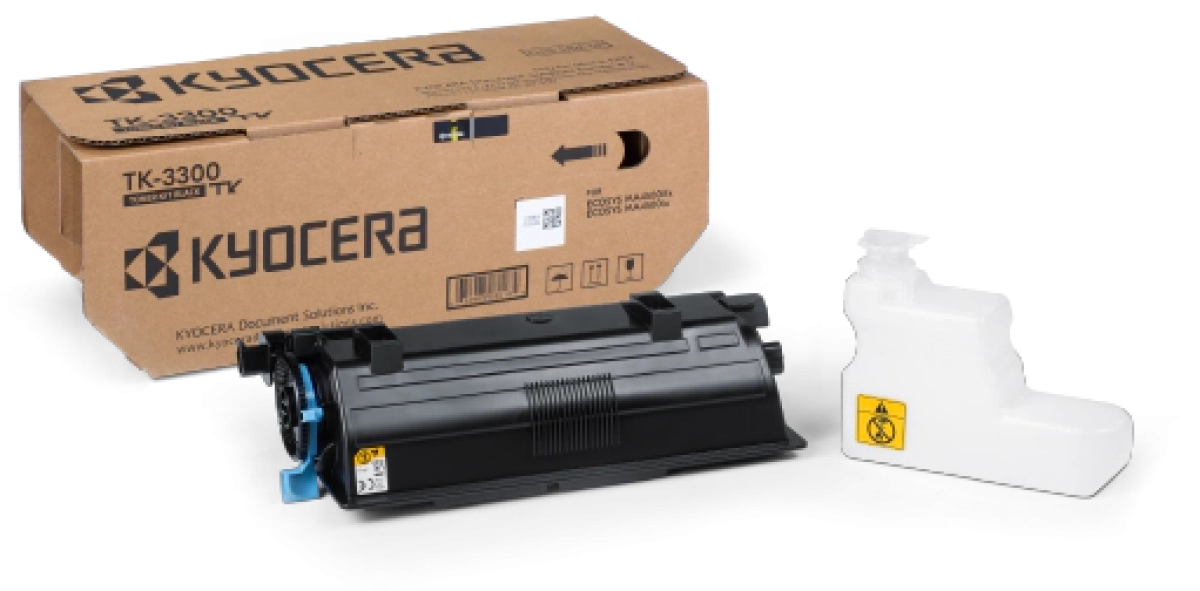Тонер касета Kyocera TK-3300, чернана ниска цена с бърза доставка - BestPC.BG