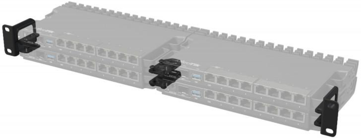 Аксесоар за шкаф Монтажен кит Mikrotik, За RB5009-L009 за шкафове с размер 1Uна ниска цена с бърза доставка - BestPC.BG