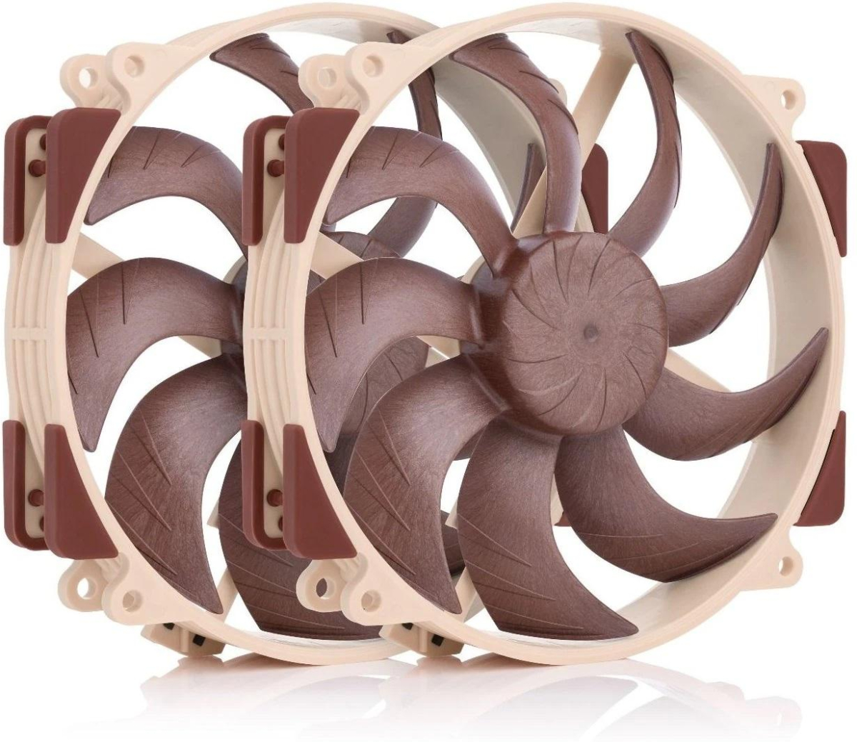 Комплект вентилатори Noctua NF-A14x25r G2 PWM Sx2-PP, 2 x Fan 140mmна ниска цена с бърза доставка - BestPC.BG