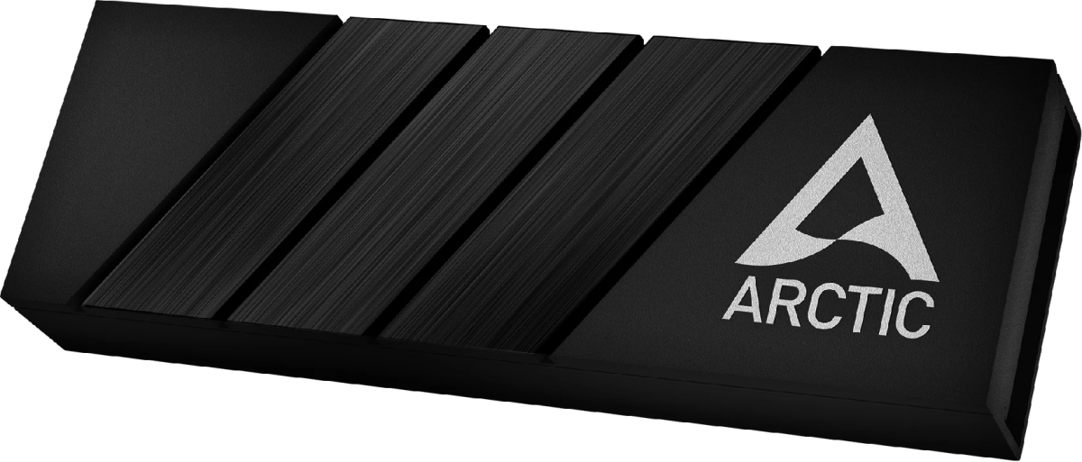 Arctic охладител M.2 2280 SSD Cooler - M2 Pro (Black)на ниска цена с бърза доставка - BestPC.BG