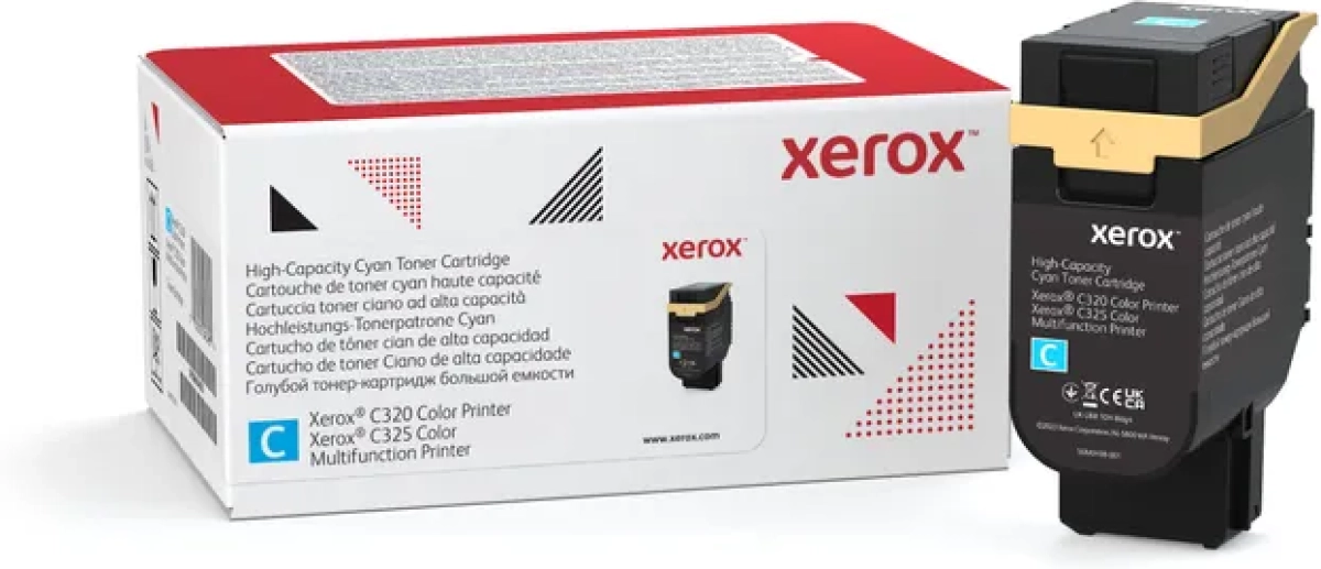 Тонер за лазерен принтер XEROX Toner Cyan Standard C320-C325 1800 pagesна ниска цена с бърза доставка - BestPC.BG