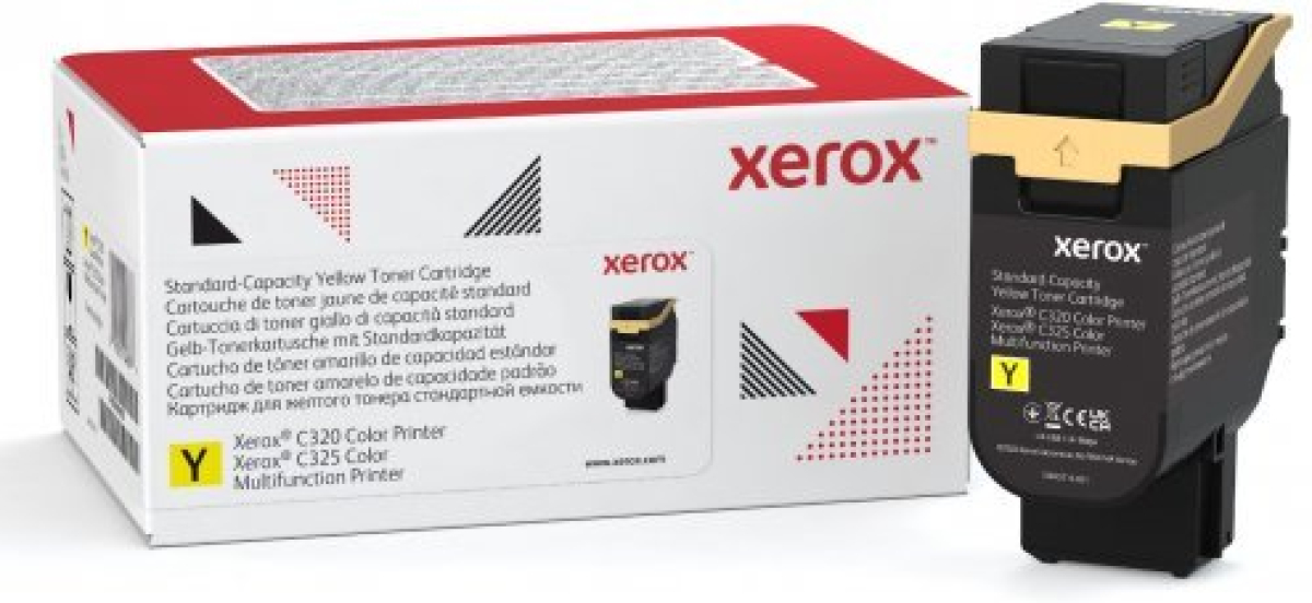 Тонер за лазерен принтер XEROX Toner Yellow Standard C320-C325 1800 pagesна ниска цена с бърза доставка - BestPC.BG