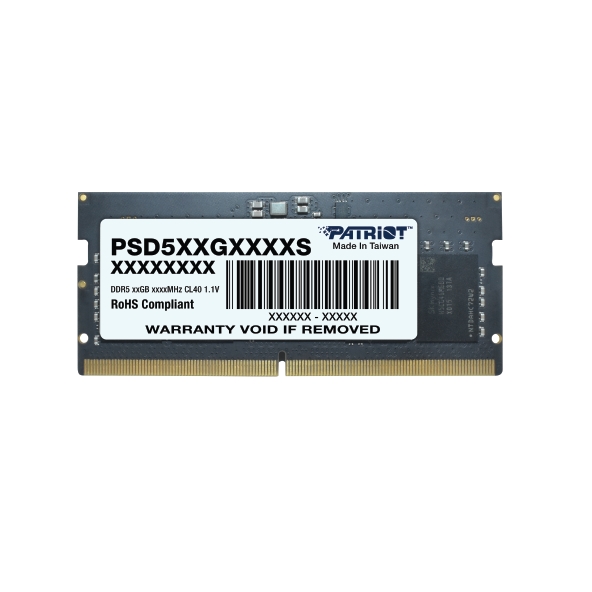 Памет Patriot Signature SODIMM 32GB DDR5 5600Mhzна ниска цена с бърза доставка - BestPC.BG