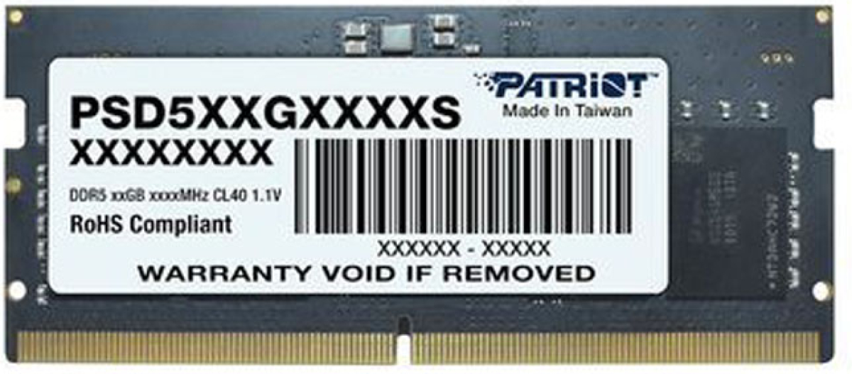 Памет Patriot Signature SODIMM 16GB DDR5 5600Mhzна ниска цена с бърза доставка - BestPC.BG