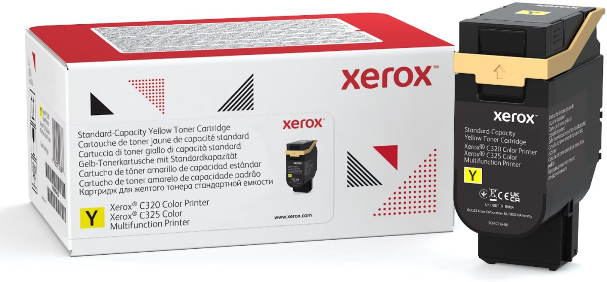 Тонер за лазерен принтер Xerox C320-C325 High-Capacity Yellow Toner Cartridge 5.5Kна ниска цена с бърза доставка - BestPC.BG