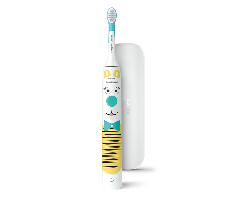 Четка за зъби Philips Sonicare For Kids Design a Pet Edition, Литиево-йонна батерия, ергономичен дизайнна ниска цена с бърза доставка - BestPC.BG