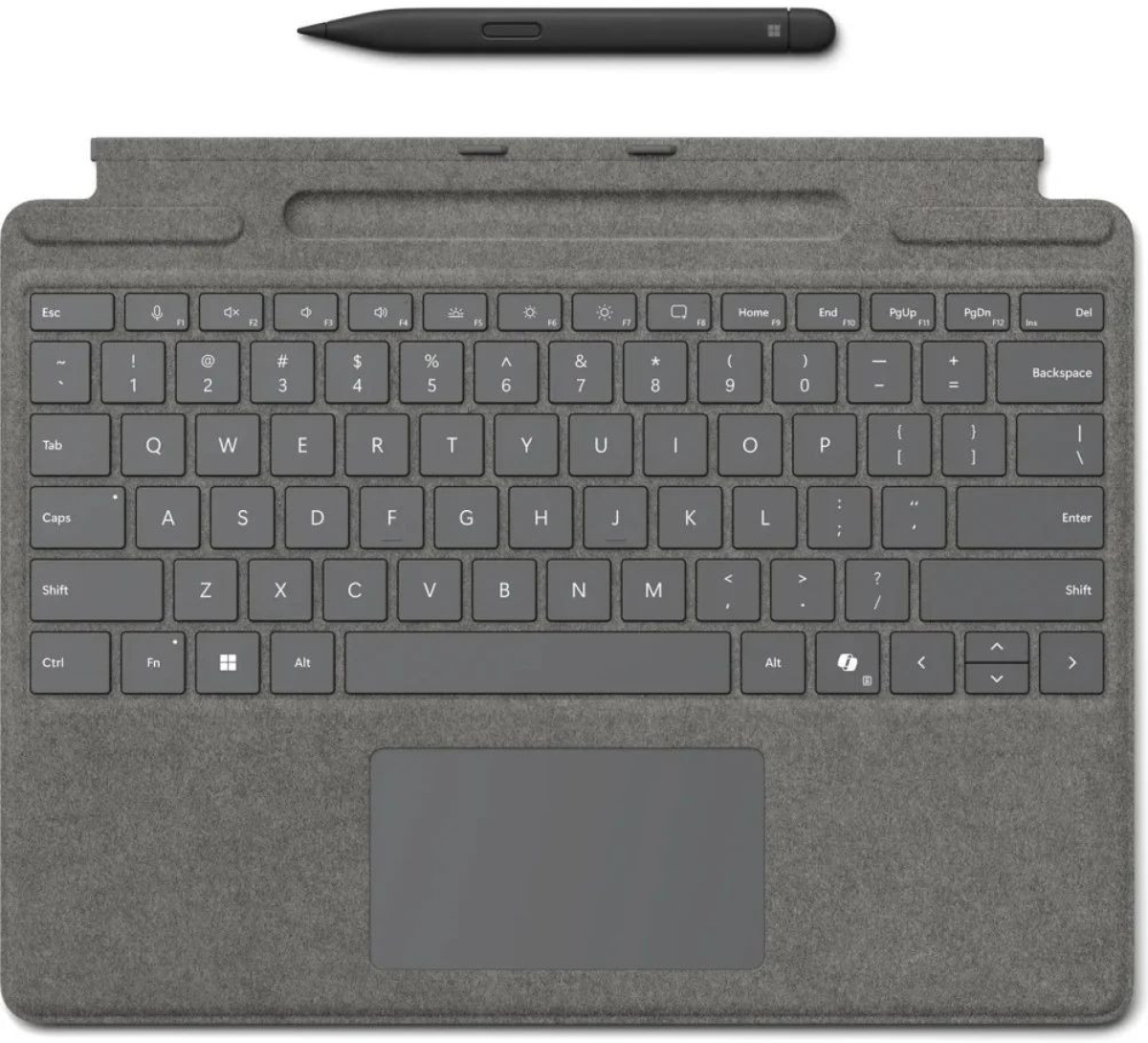 Аксесоар за таблет MICROSOFT Surface Pro 10-11 Typecover with Slim Pen COMM Platin English Internationalна ниска цена с бърза доставка - BestPC.BG