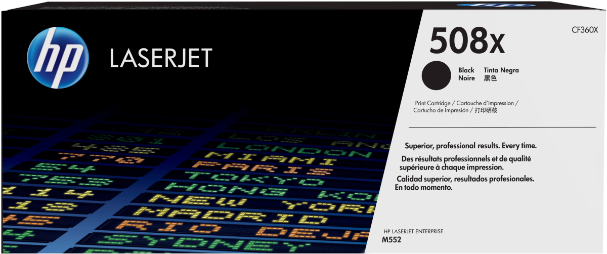 Тонер за лазерен принтер HP Color LaserJet Enterprise M552/M553/MFP M577 - CF360X/CRG040H - Blackна ниска цена с бърза доставка - BestPC.BG