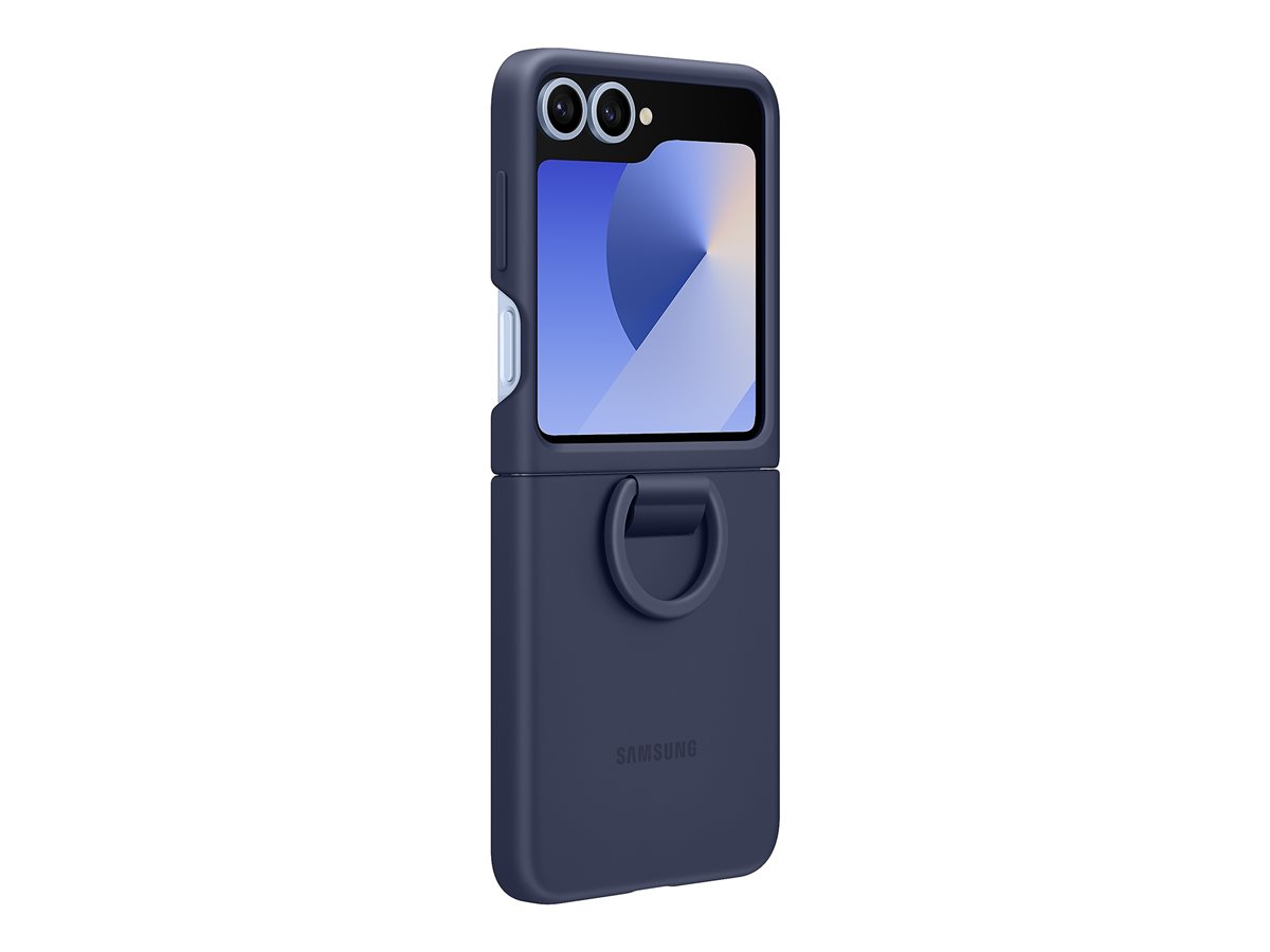 Калъф за смартфон SAMSUNG Silicone Case Z for Galaxy Flip6 Navyна ниска цена с бърза доставка - BestPC.BG