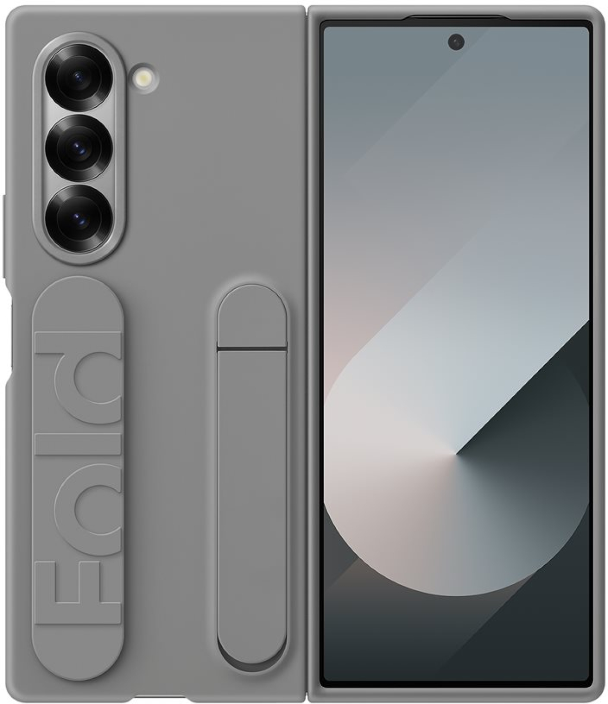 Калъф за смартфон SAMSUNG Silicone Case for Galaxy Z Fold6 Grayна ниска цена с бърза доставка - BestPC.BG