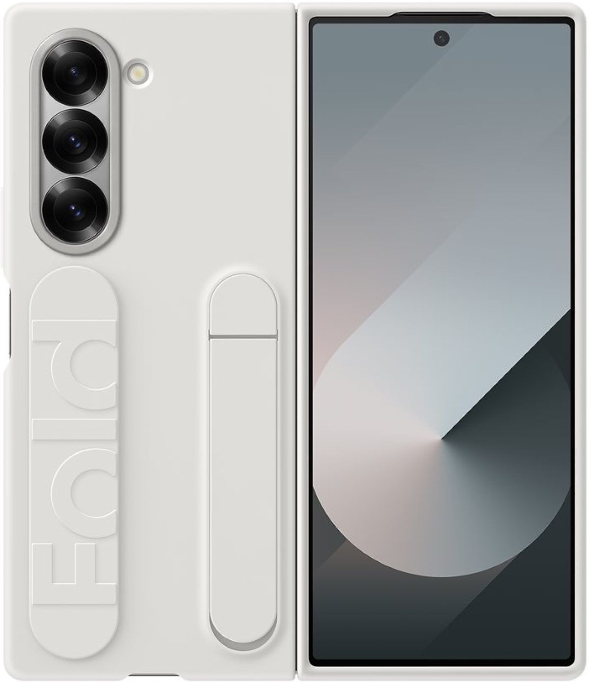 Калъф за смартфон SAMSUNG Z Fold6 Silicone Case Whiteна ниска цена с бърза доставка - BestPC.BG